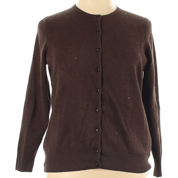 croft & barrow Sweaters - Brown Cardigan